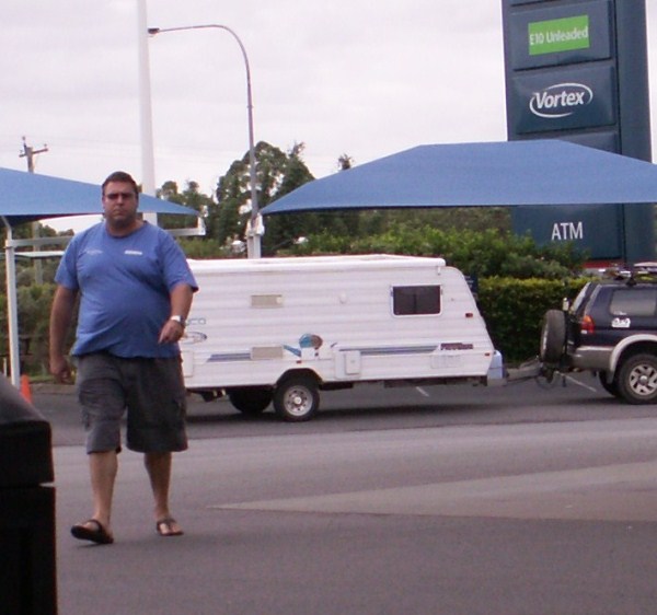 Gordito en el camino