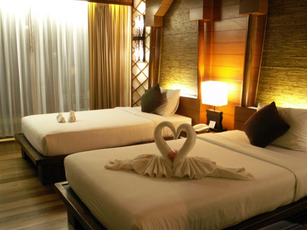 Tropicana resort, dormitorio