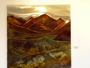 Kunst in Old Cromweel, alles is van staal