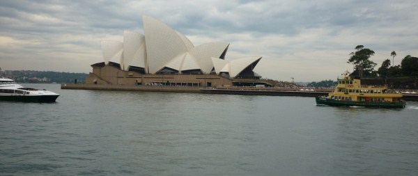 Opera house desde el agua